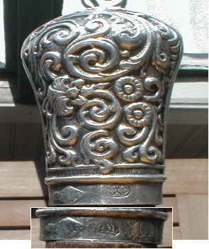SHEFFIELD Silver FISH Servers - ANTIQUE -
