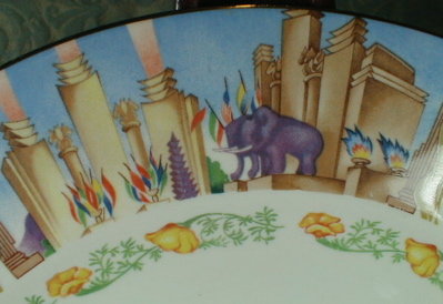 GOLDEN Gate EXPO Plate - 1939 - San Francisco -