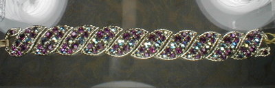 LISNER Aurora BOREALIS Bracelet - VINTAGE -