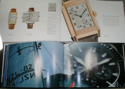 Luxury WATCH Catalogs - ROLEX Omega LeCOULTRE -