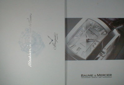Luxury WATCH Catalogs - ROLEX Omega LeCOULTRE -