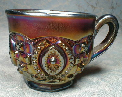 NORTHwood MEMPHIS Punch Cups (3) - Antique -