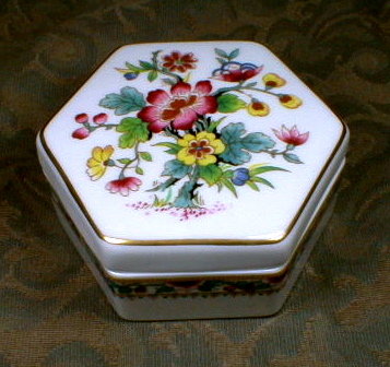 COALport MiNG Rose BOX - Jewelry or Trinket -