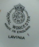 Royal Worcester Lavinia cup saucer -Demitasse -