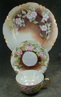 Haviland LIMOGES Trio CUP Saucer PLATE Antique-