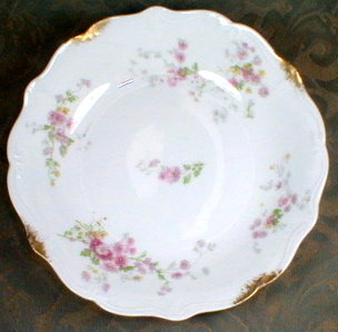 LIMOGES Soup BOWLS -4- Ahrenfeldt -ANTIQUE-