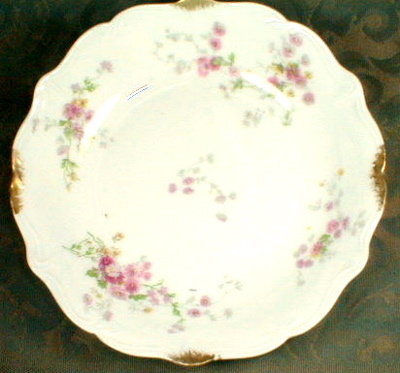 LIMOGES Soup BOWLS -4- Ahrenfeldt -ANTIQUE-