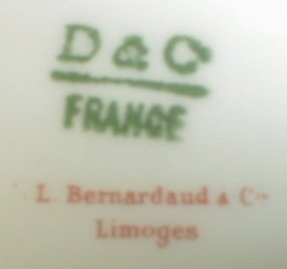 Limoges SOUP Plates (4) Bernardaud D&C Antique-