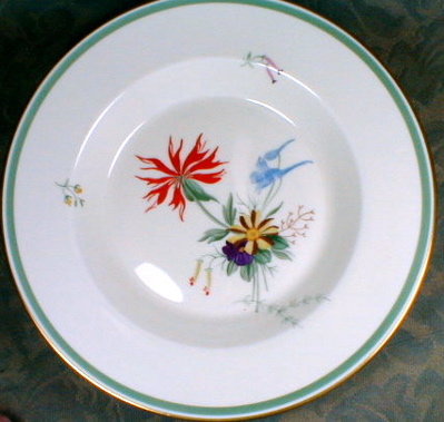 Royal COPENHAGEN Fiesta SOUP Plate (4) -H. P. -
