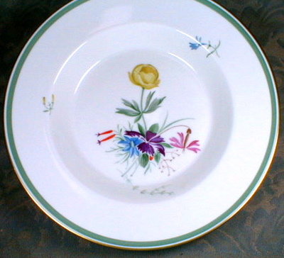 Royal COPENHAGEN Fiesta SOUP Plate (4) -H. P. -