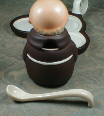 GOEBEL Friar TUCK Condiment 4 pc SET -VINTAGE-