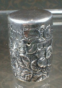 Whiting STERLING Chatelaine BOBBIN Repoussee
