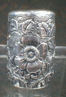Whiting STERLING Chatelaine BOBBIN Repoussee