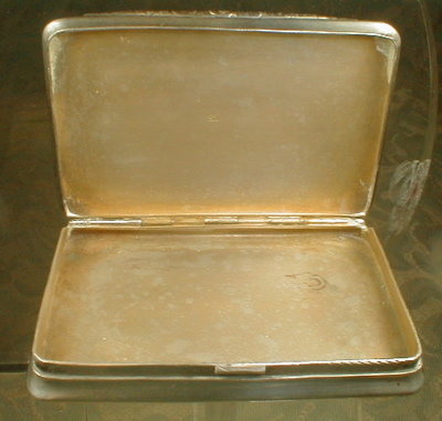 ENAMELED Silver SNUFF BOX -Palermo Opera House-