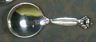 Georg Jensen ACORN Spoon -STERLING SILVER -