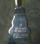 Georg JENSEN Acorn Meat FORK -Sterling Silver-