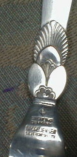 Georg Jensen CACTUS Pickle Fork - STERLING