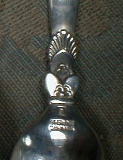 Georg Jensen CACTUS Mocha Spoon - STERLING -