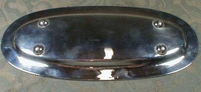 STERLING Elephants TRAY Oval -