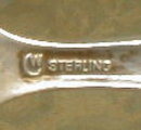STERLING Nursery RHYME Fork - Little Boy Blue -