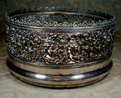 MERIDEN Silver Filigree Ferner - ANTIQUE -