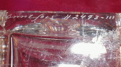 ORREFORS Decanter SWEDEN Cut Crystal