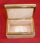 ALABASTER Hinged BOX - I Magnin - VINTAGE