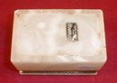 ALABASTER Hinged BOX - I Magnin - VINTAGE