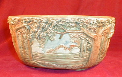 WELLER Forest Bowl Ferner 1920s - ANTIQUE -