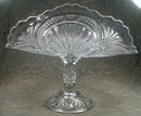 BANANA Stand EAPG Pressed Glass - Antique -