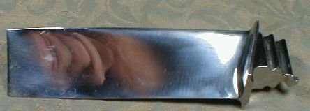 Machine Age Chromed Propeller Blade - VINTAGE -