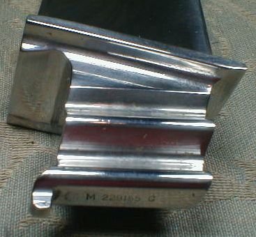 Machine Age Chromed Propeller Blade - VINTAGE -