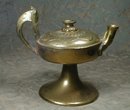 Unusual Brass Lamp WRK Austria. No Genii.