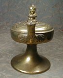 Unusual Brass Lamp WRK Austria. No Genii.