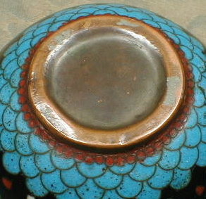 CLOISONNE Miniature Teapot Japanese -ANTIQUE-