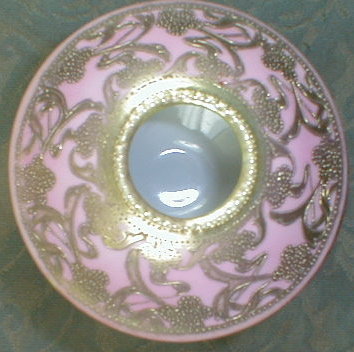 NIPPON Moriage HAIR Receiver HAND PAINTED 3-legs