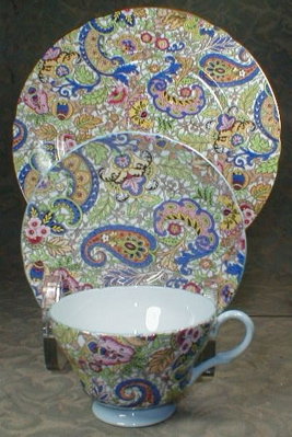 Shelley PAISLEY HENLEY - Cup and Saucer -