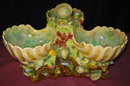 MAJOLICA Undersea Shells Coral Barnacles CENTERPIECE