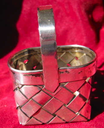 Cartier STERLING Silver Basket