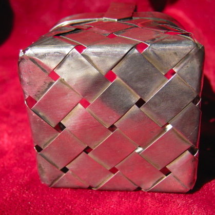 Cartier STERLING Silver Basket