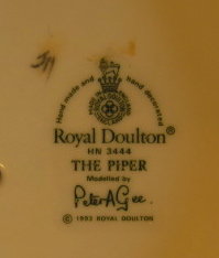 Royal Doulton THE PIPER Limited Edition Figurine HN3444