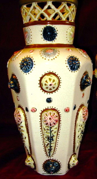 Amphora Art Pottery Vases - PAIR -