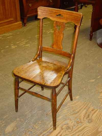 Antique Solid Oak Chair