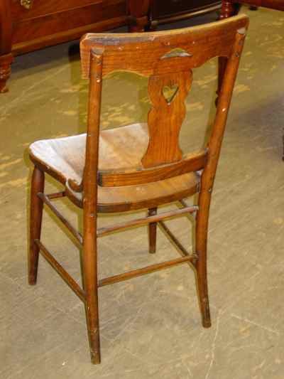 Antique Solid Oak Chair