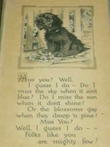 BUZZA Framed Black Scottish Terrier Poem Print