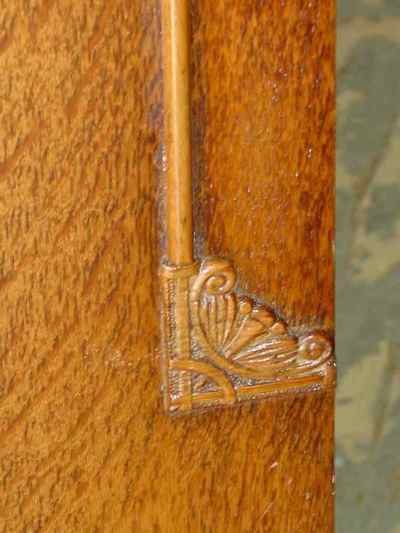 English Quarter Sawn Tiger Oak Fitted Wardrobe