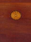 Antique Solid Mahogany Tilt-Top Table with Ball & Claw Feet