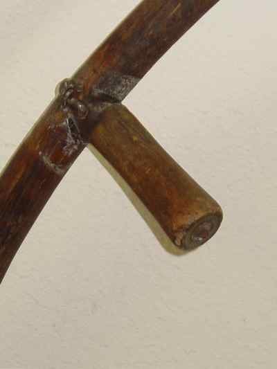 Antique Iron & Wood Sickle