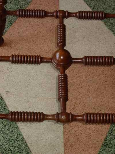 Antique Solid Oak Antique Parlor Table