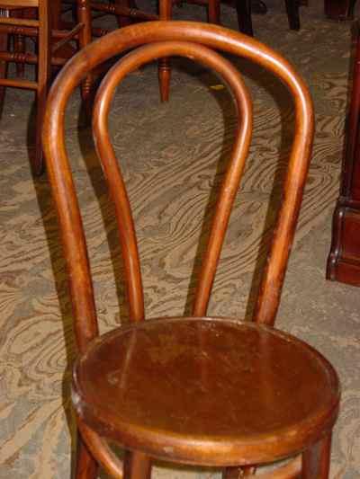 Set of 4 Shelby Williams Manufacturing Inc Bentwood Chairs